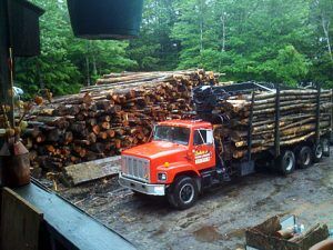 logging truck